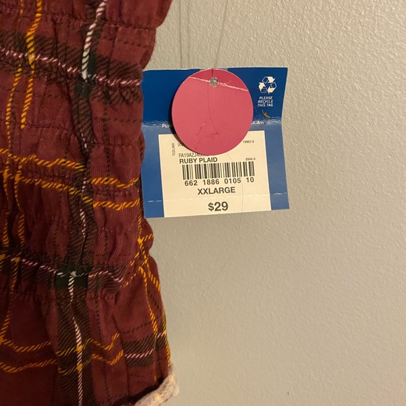 Arizona plaid crop top plus - Picture 2 of 4